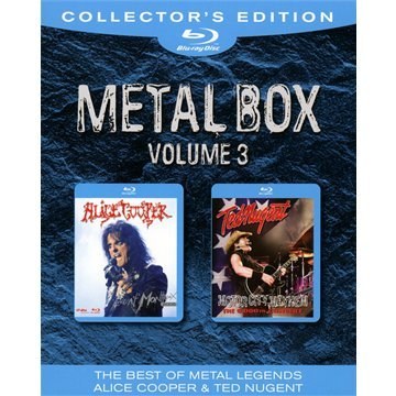 V/A - Metal Box Vol.3(Alice Cooper/Ted Nugent) - 2xBlu-Ray